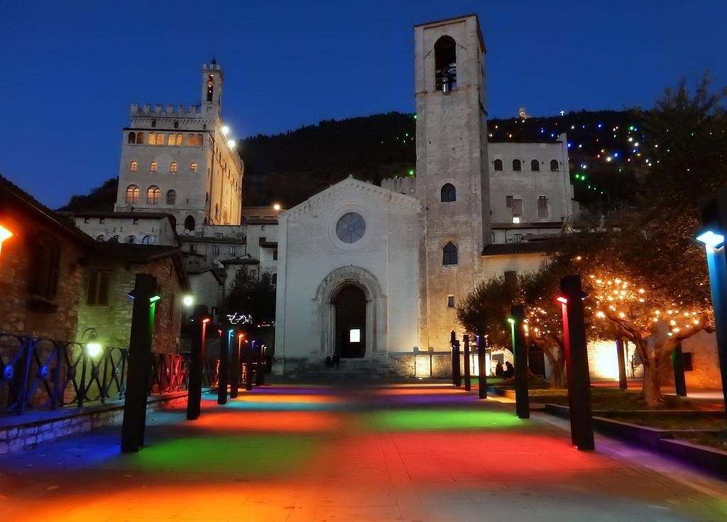 Hotel Tre Ceri Gubbio Dış mekan fotoğraf